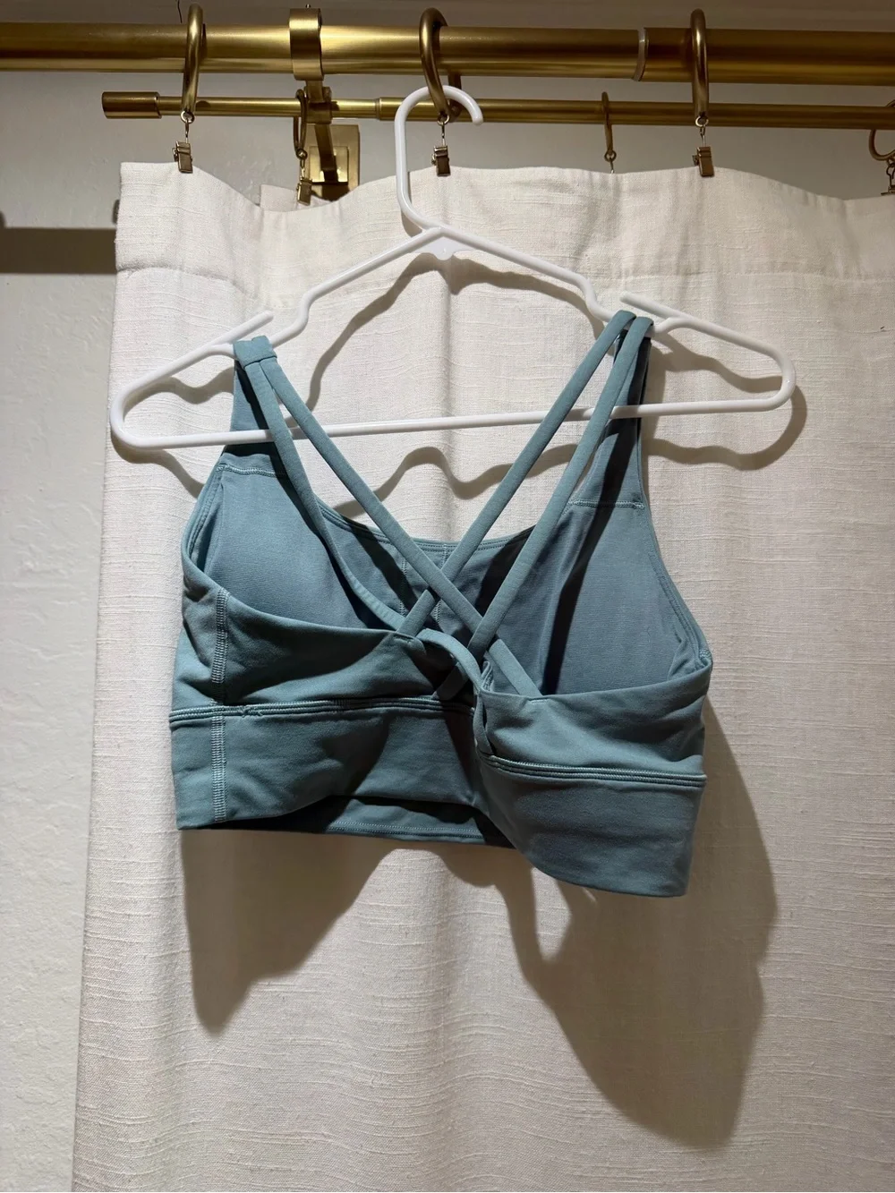 Lululemon Teal Energy Longline Bra (Women’s 8$